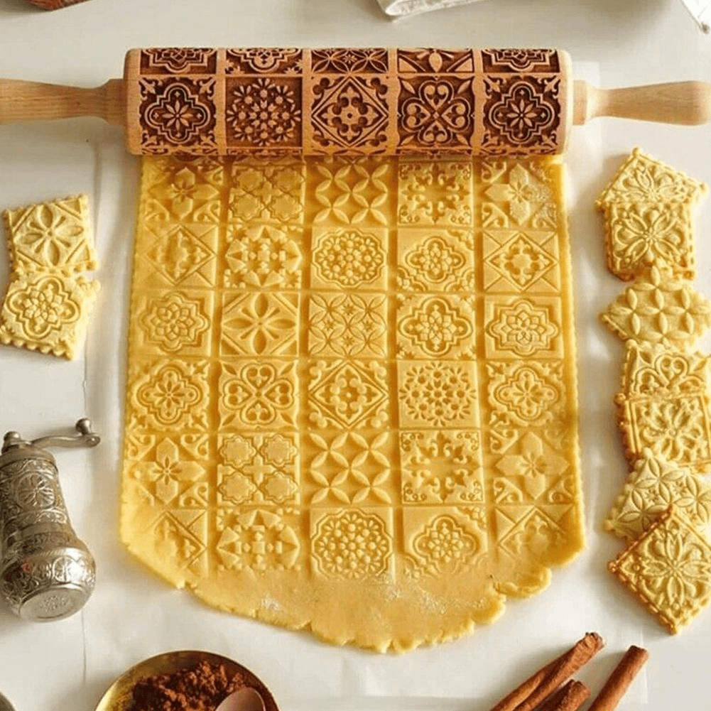 Vieux rouleau à pâtisserie – Image 2