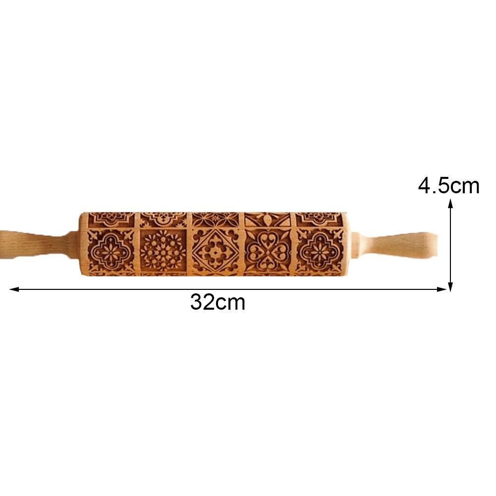 Vieux rouleau à pâtisserie – Image 4