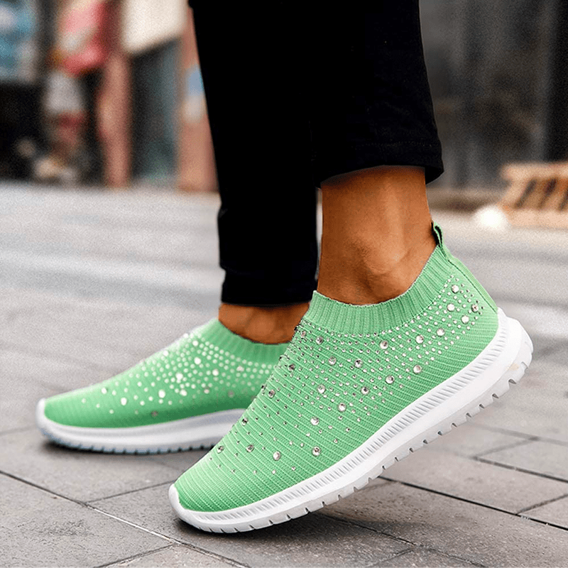 Chaussures de marche orthopédiques respirantes Crystal pour femmes – Image 28