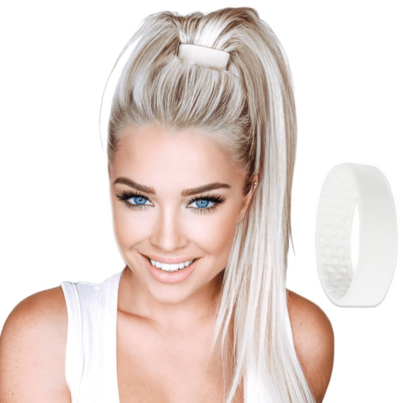 Bandes en silicone, chouchous pliables pour les cheveux des femmes – Image 37