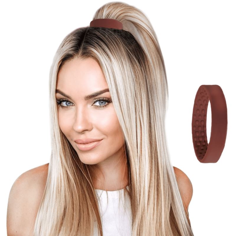 Bandes en silicone, chouchous pliables pour les cheveux des femmes – Image 14