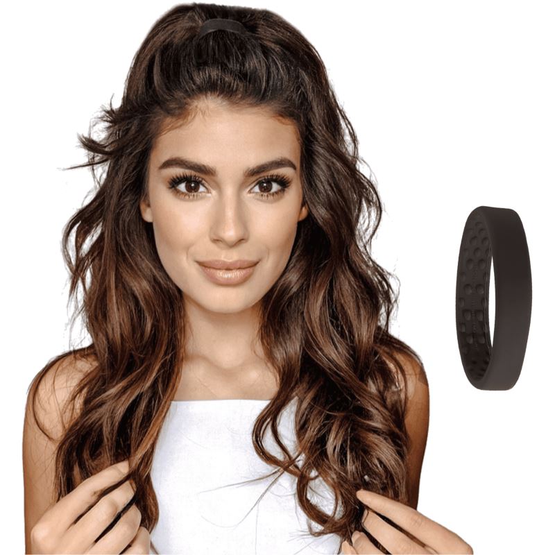 Bandes en silicone, chouchous pliables pour les cheveux des femmes – Image 6