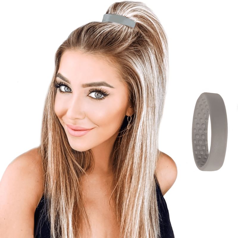 Bandes en silicone, chouchous pliables pour les cheveux des femmes – Image 26