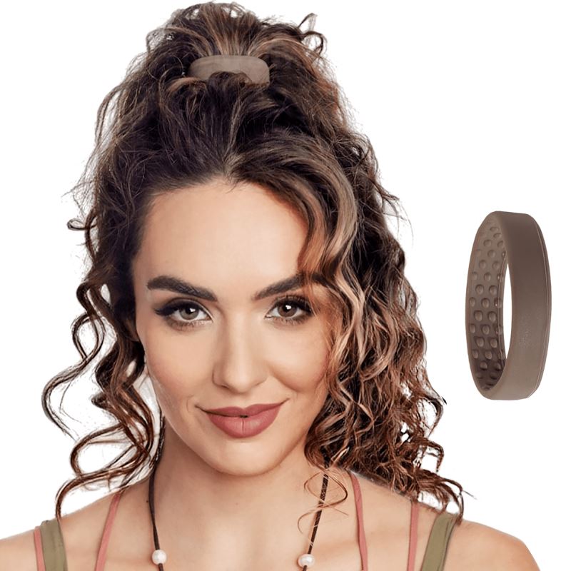 Bandes en silicone, chouchous pliables pour les cheveux des femmes – Image 22