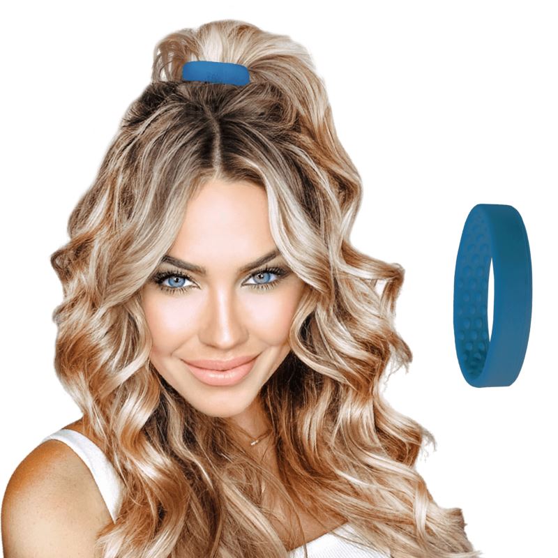 Bandes en silicone, chouchous pliables pour les cheveux des femmes – Image 46
