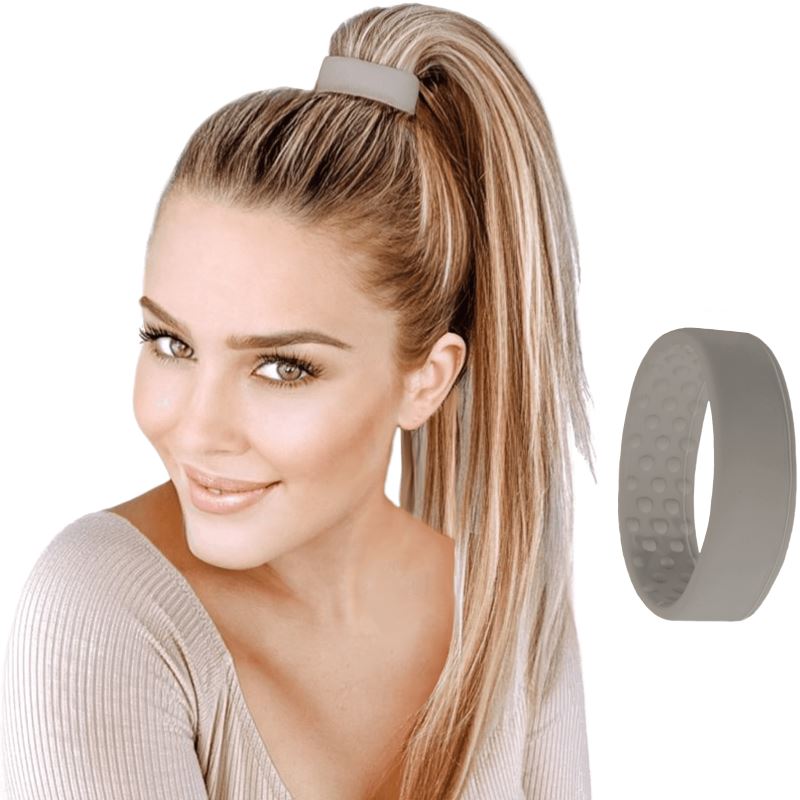 Bandes en silicone, chouchous pliables pour les cheveux des femmes – Image 27