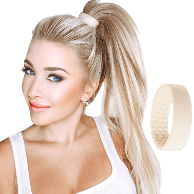Bandes en silicone, chouchous pliables pour les cheveux des femmes – Image 35