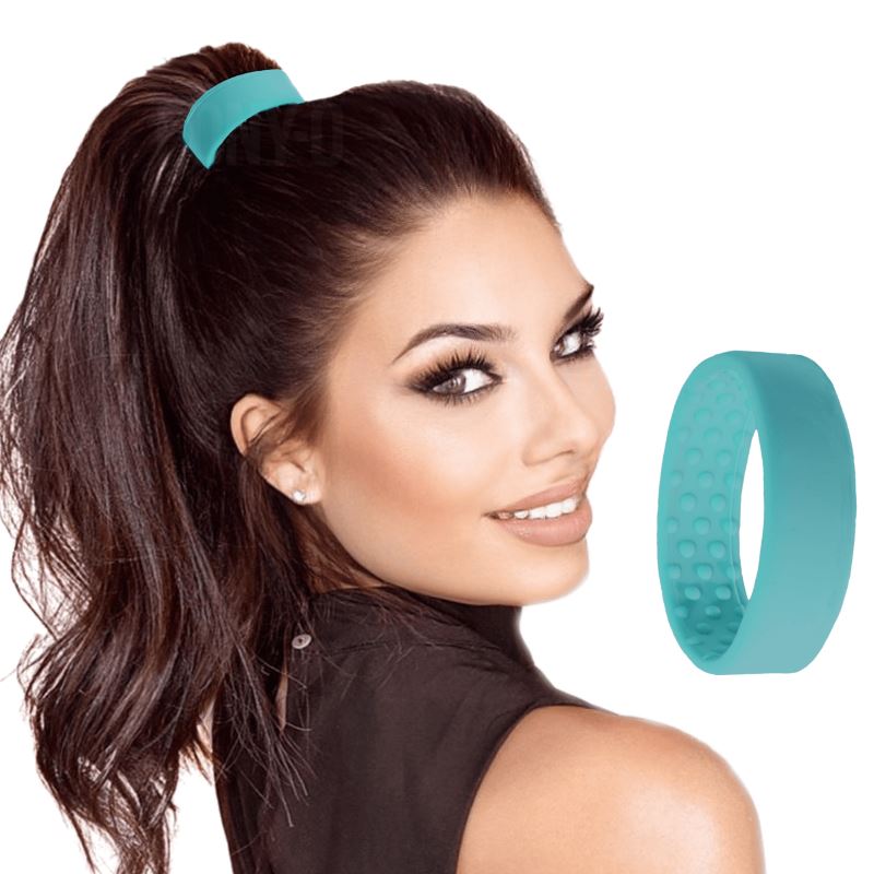 Bandes en silicone, chouchous pliables pour les cheveux des femmes – Image 54