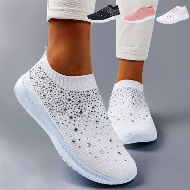 Chaussures de marche orthopédiques respirantes Crystal pour femmes – Image 5