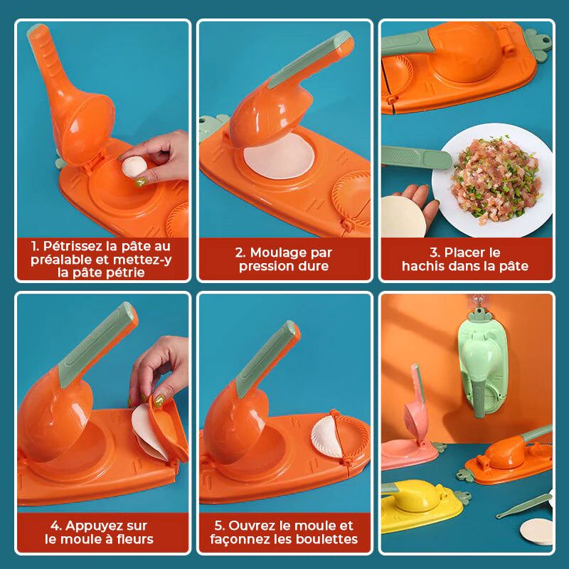 Nouvelle Pression de Moule à Boulette 2 en 1 – Image 8
