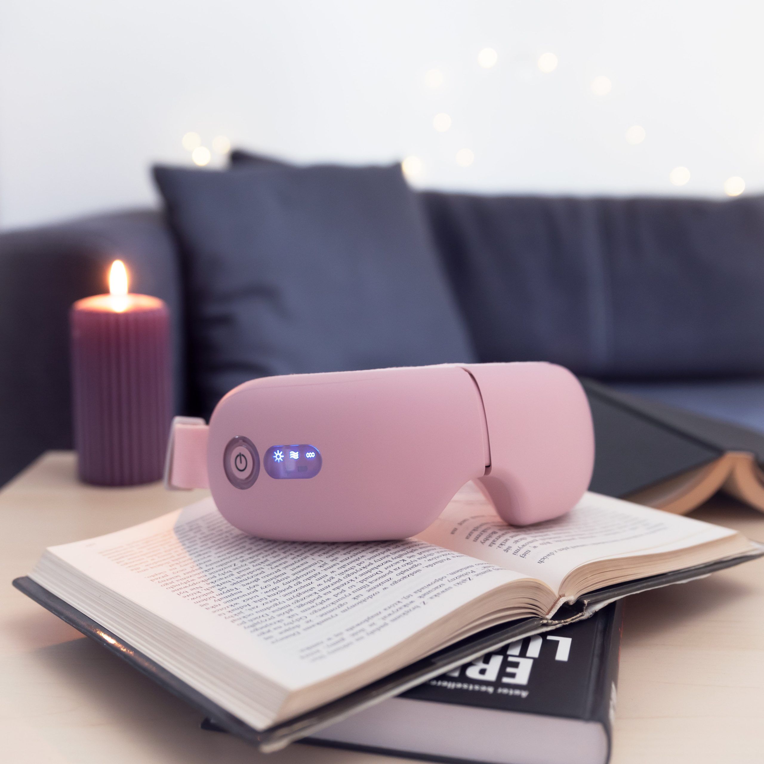 Veusonic Lunettes de massage pour les yeux à vibration Smart – Image 2