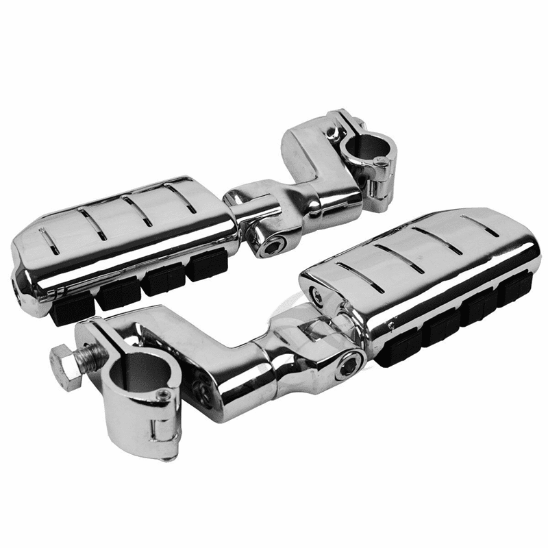 Repose-pieds Chromés pour Moto – Image 2