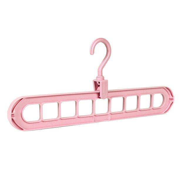 Cintre multifonction xinyuan 9 trous rotatif pliable rangement gain de place pour vetements