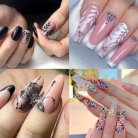 Stickers ongles - Autocollants Ongles Autoadhésif JMEOWIO – Image 6