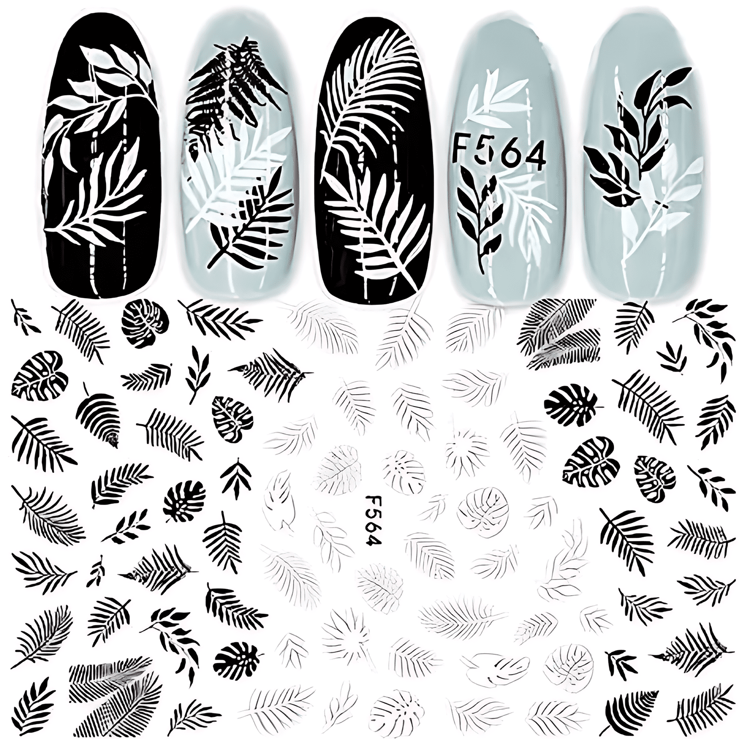 Autocollants Ongles Autoadhésif