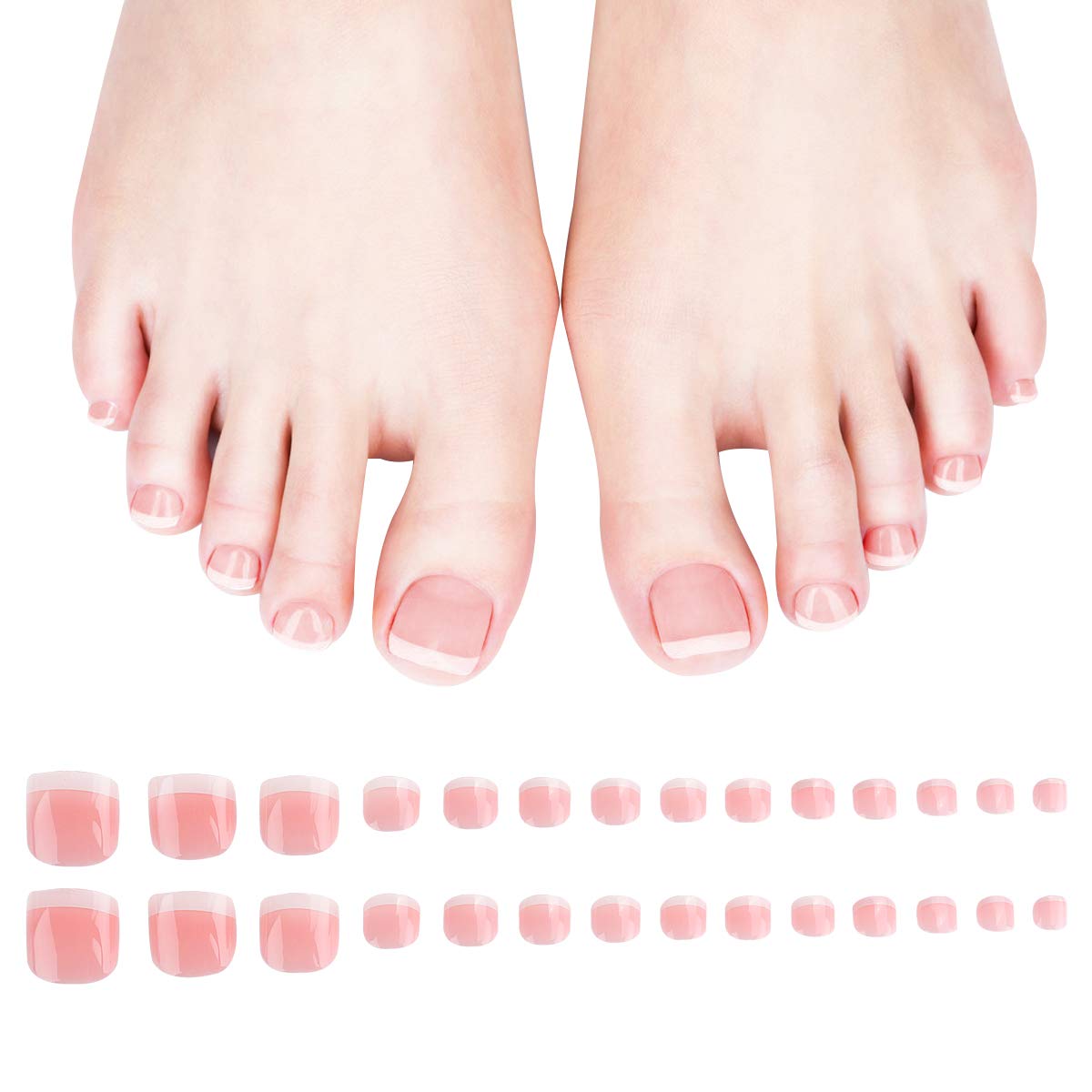 Faux ongles pieds