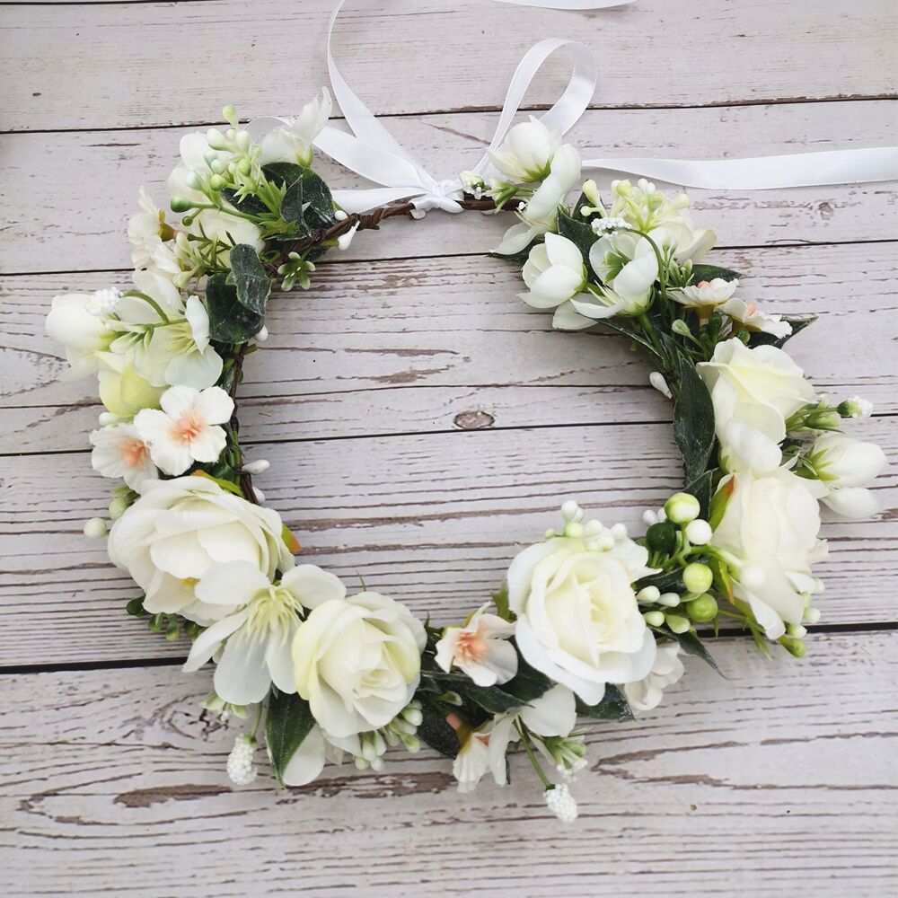 Couronne de fleurs pour cheveux – Image 10