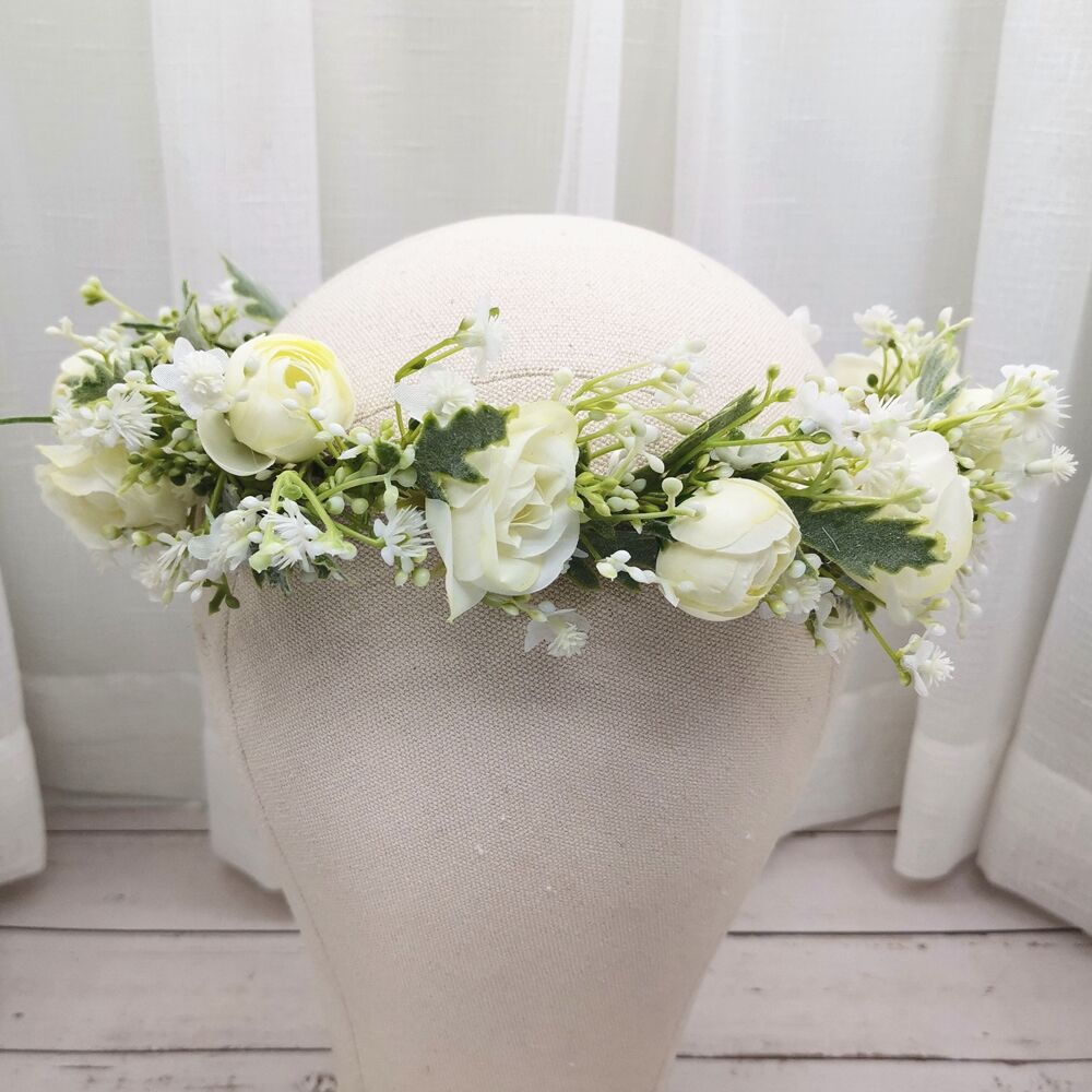 Couronne de fleurs pour cheveux – Image 3