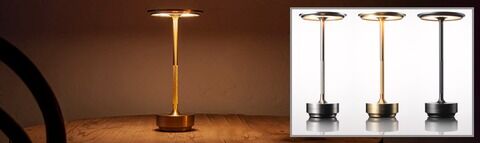Lampe de Table Sans Fil Portable decoratif