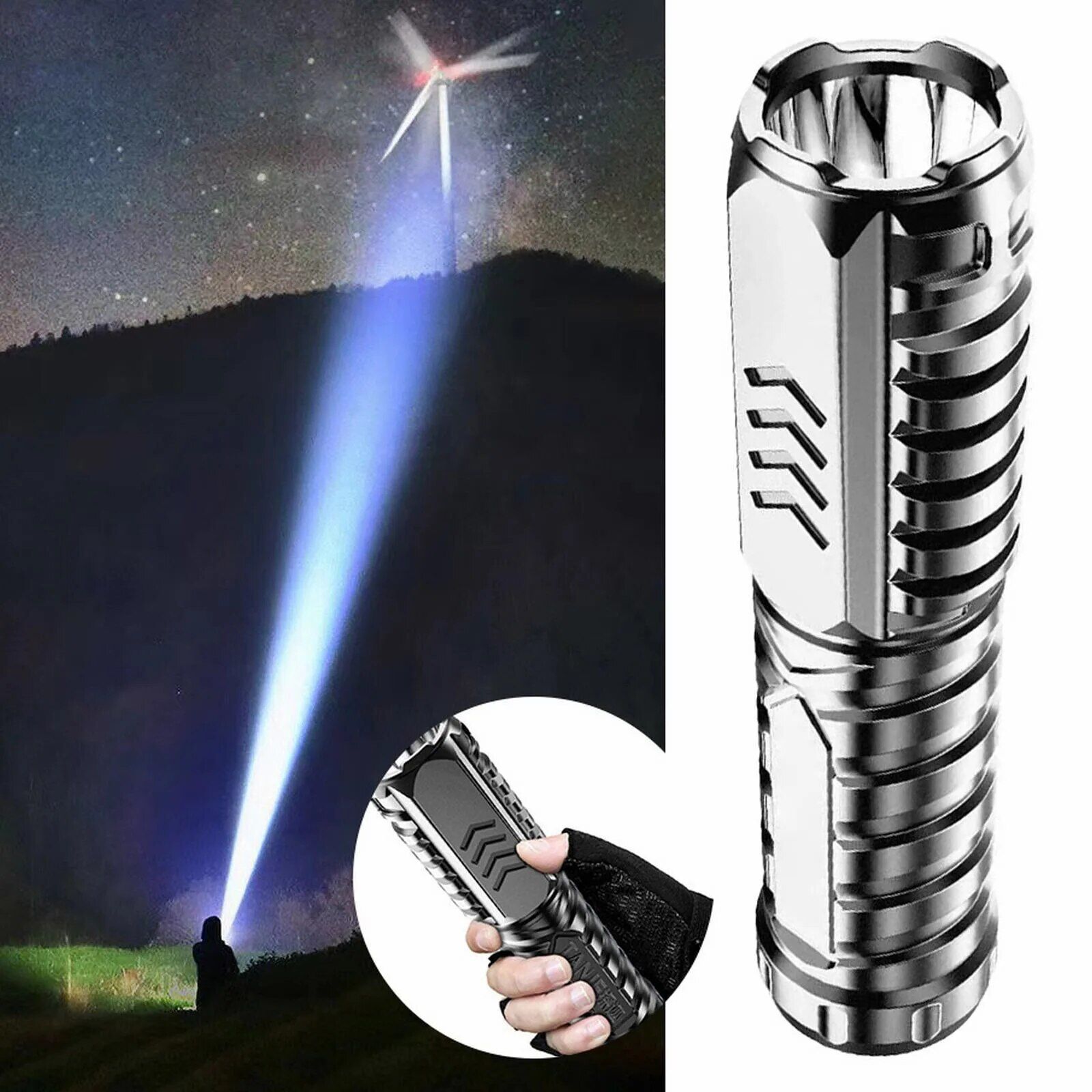 Lampe Torche Led Résistante et Puissante – Image 8