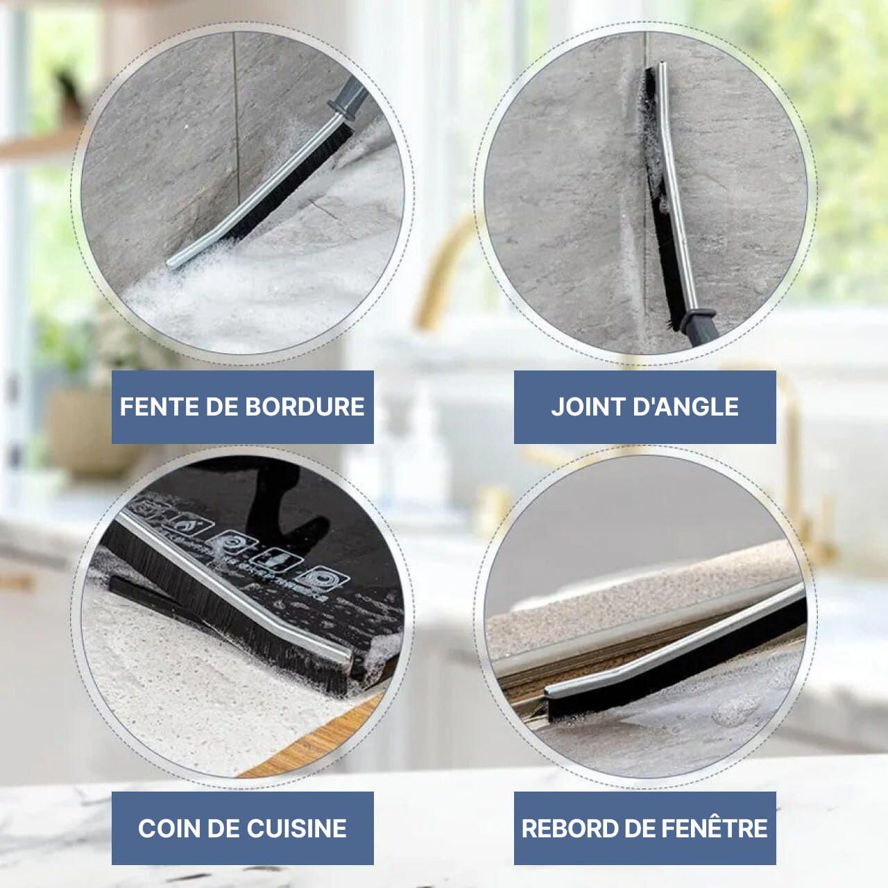 Brosse de nettoyage des interstices