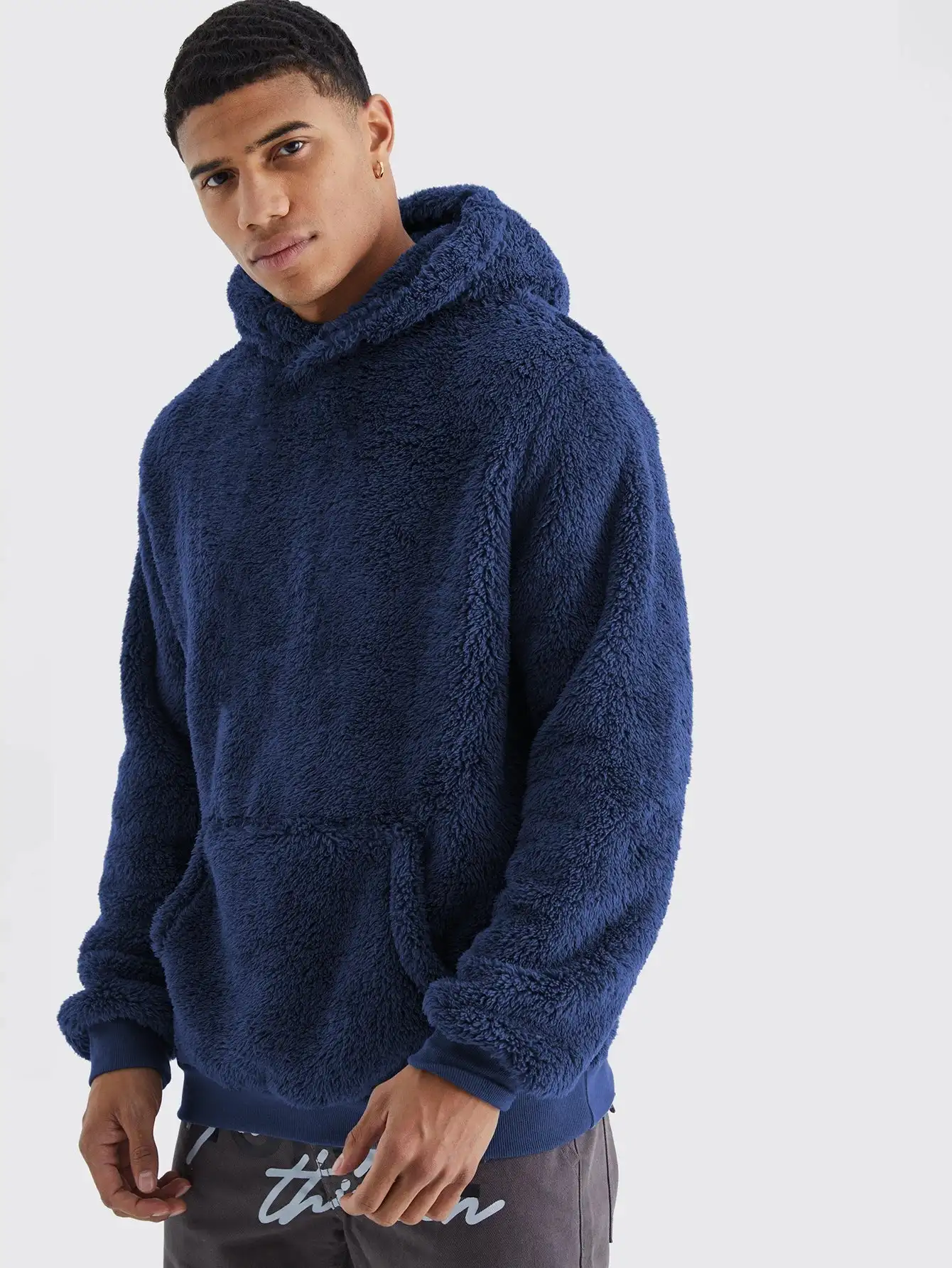 Deltee Fluffy hoodie Sweat à Capuche – Image 7