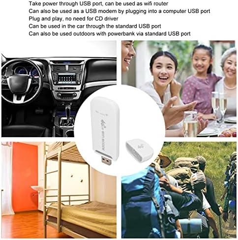 Dongle USB WiFi Modem 4G LTE Routeur sans Fil avec Emplacement pour Carte SIM, Haute Vitesse 150 Mbps – Image 7
