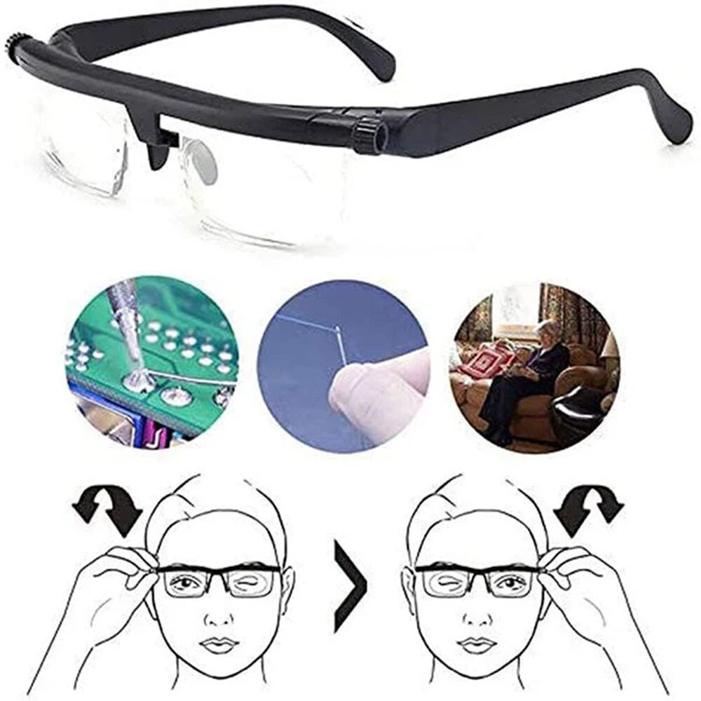 DeeFocus Paire de Lunettes Ajustables – Image 5