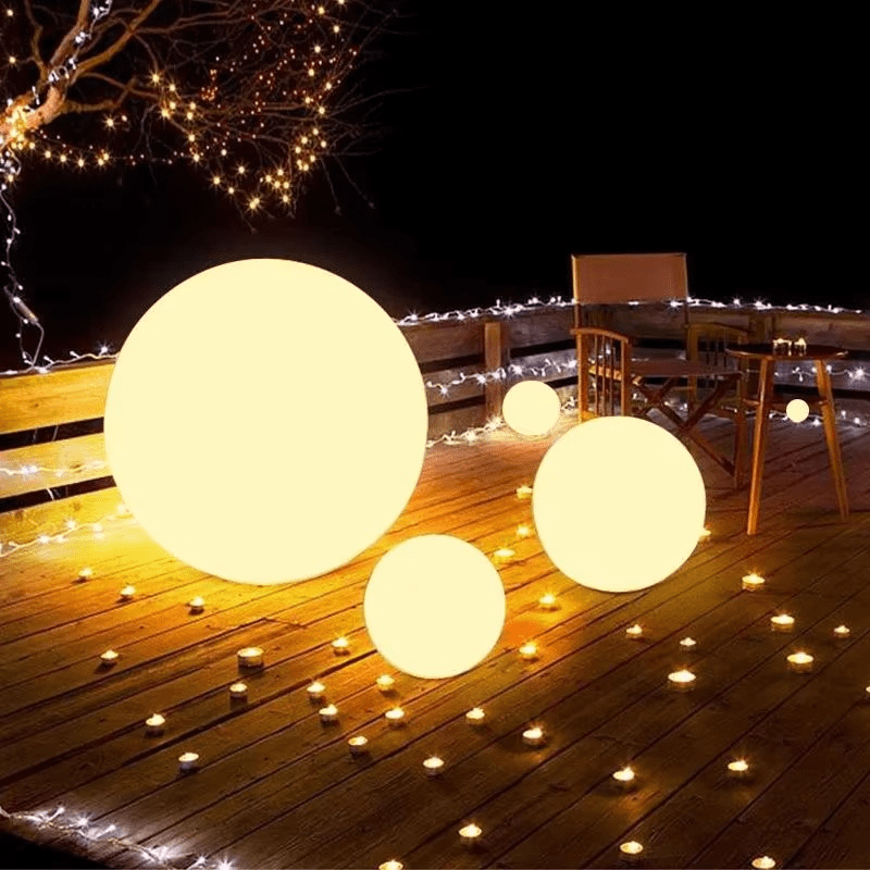 Creative Lighting Lampe de jardin sphérique – Image 8
