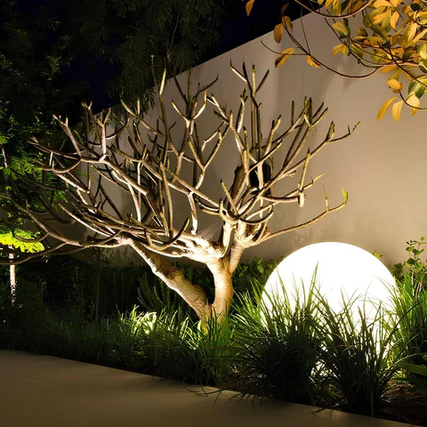 Creative Lighting Lampe de jardin sphérique – Image 3