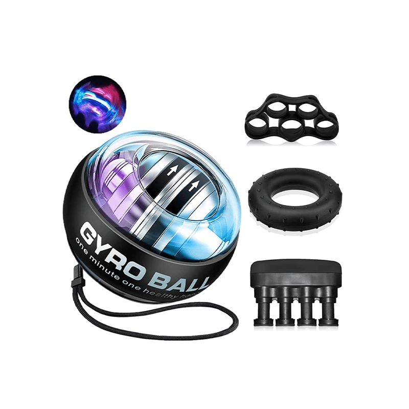 TorqueBall Gyro Ball exercice pour renforcement avant bras poignet avec compteur automatique – Image 8