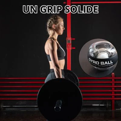TorqueBall Gyro Ball exercice pour renforcement avant bras poignet avec compteur automatique – Image 6