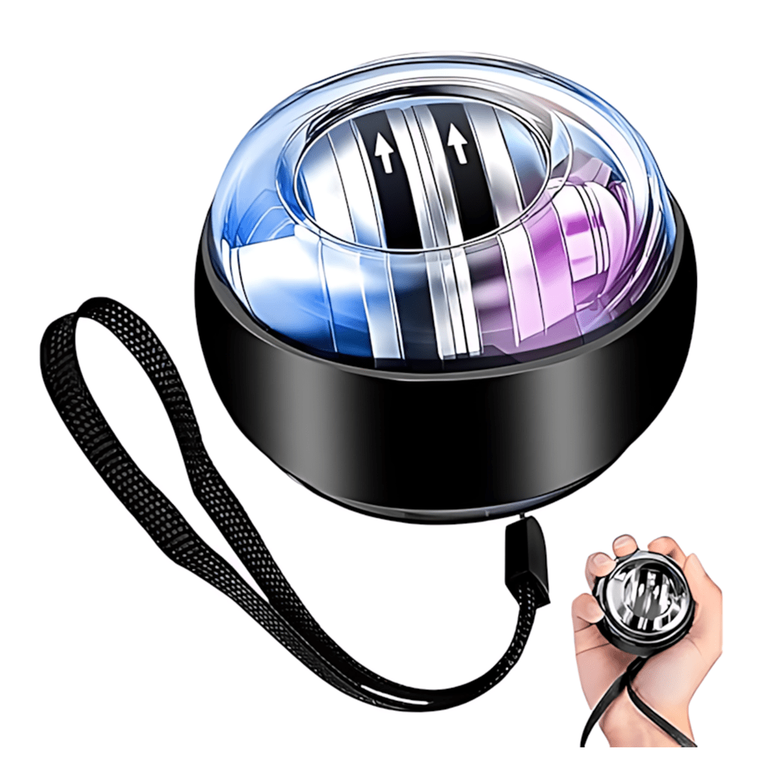 TorqueBall Gyro Ball exercice pour renforcement avant bras poignet avec compteur automatique