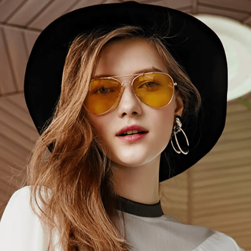SightNight Lunette de conduite jaune pour la nuit et jour – Image 7