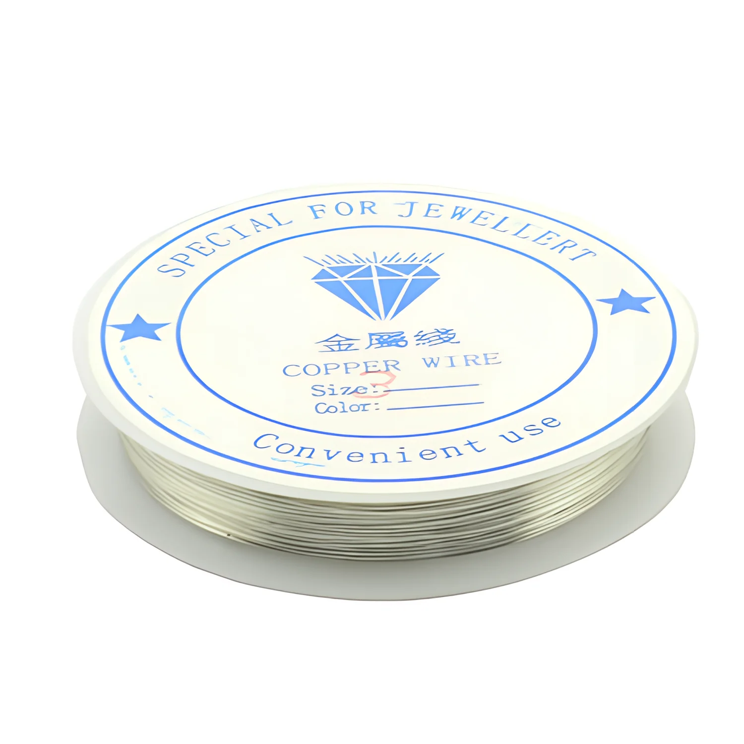 Fil élastique transparent pour bracelets