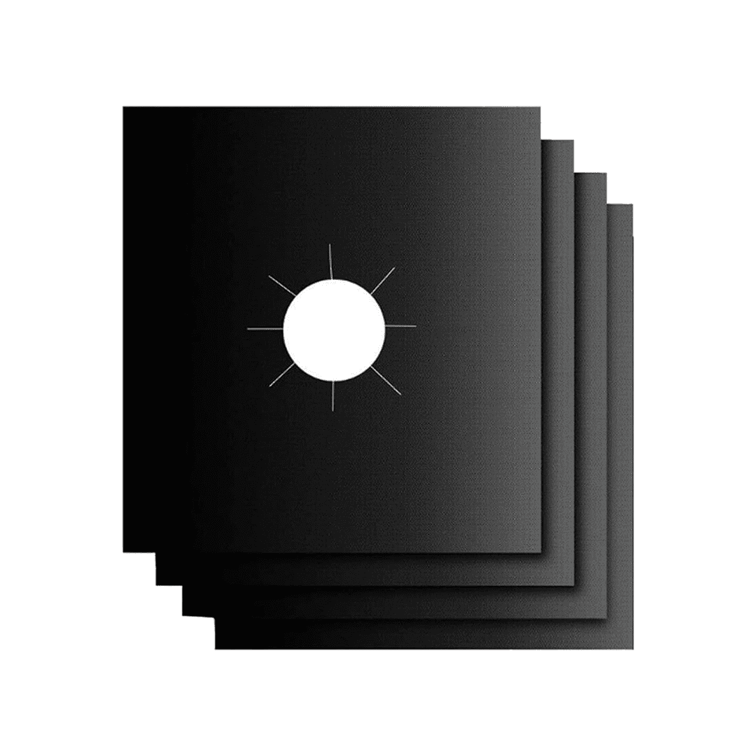 Feuilles de protection gazinière