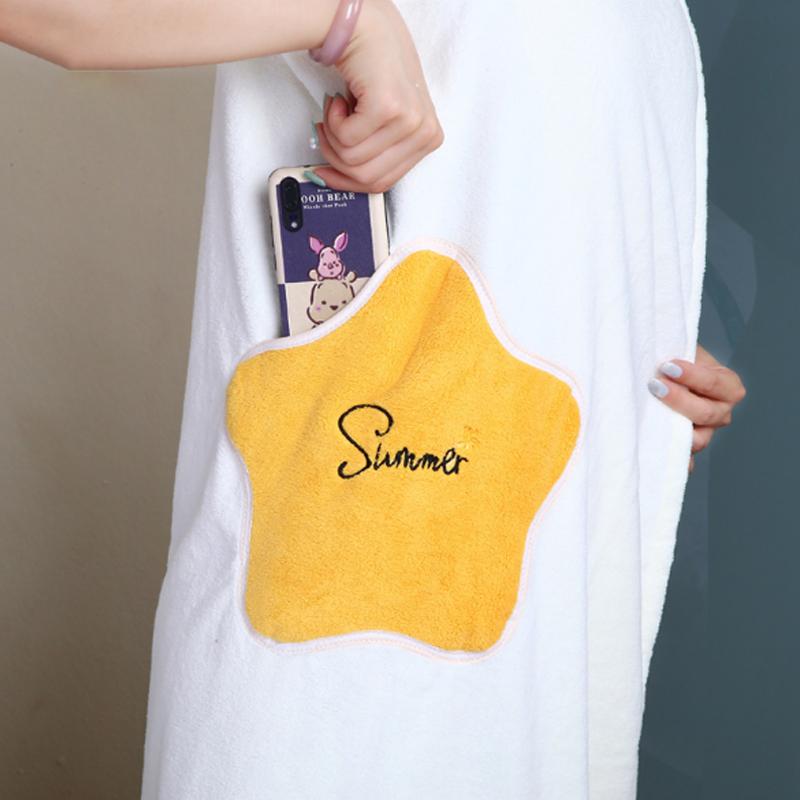 Peignoirs en peluche en microfibre à séchage rapide pour femmes – Image 10