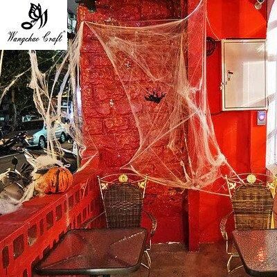 Décoration halloween toile d'araignée – Image 5
