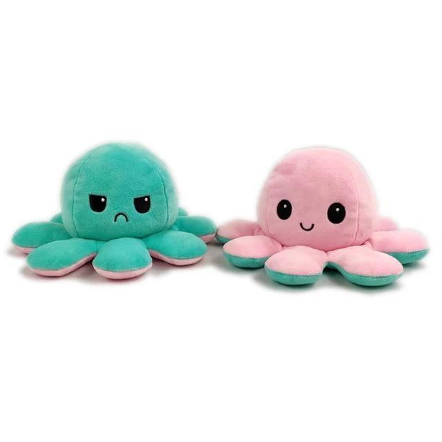 Peluche pieuvre réversible octopus
