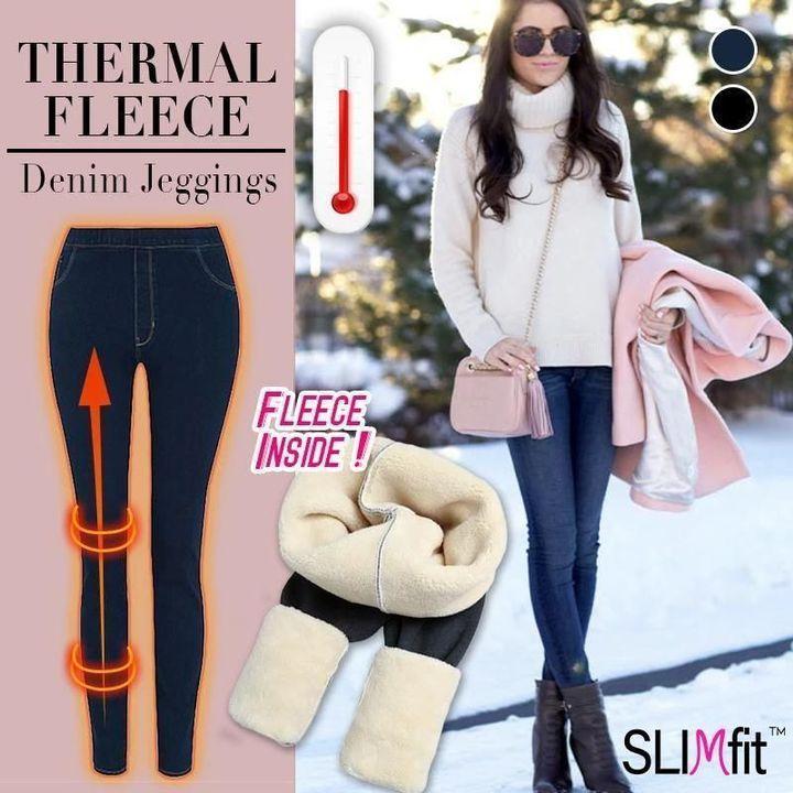 Legging jean polaire – Image 6