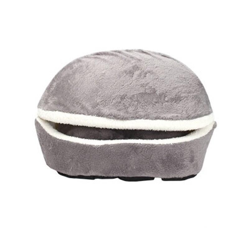 Coussin pour chat en forme de coquillage tout doux hosbloo – Image 3