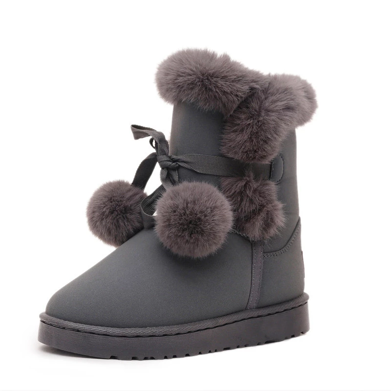 Bottes d'hiver chaudes femme