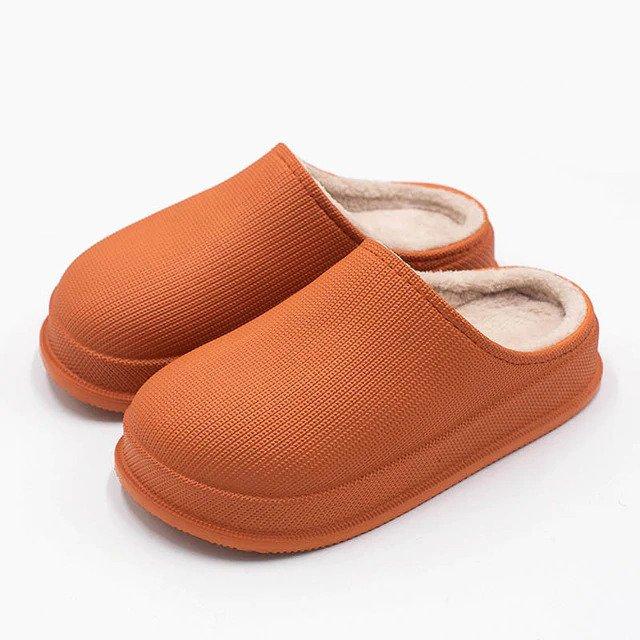 Pantoufles sabot hiver peluche