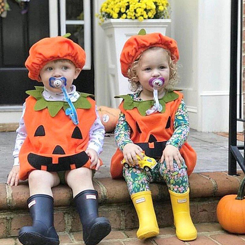 Déguisement de citrouille pour bébé halloween – Image 7