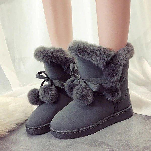Bottes d'hiver chaudes femme – Image 3