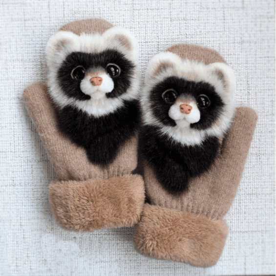 Mitaines animaux - un cadeau de mère en fille – Image 9