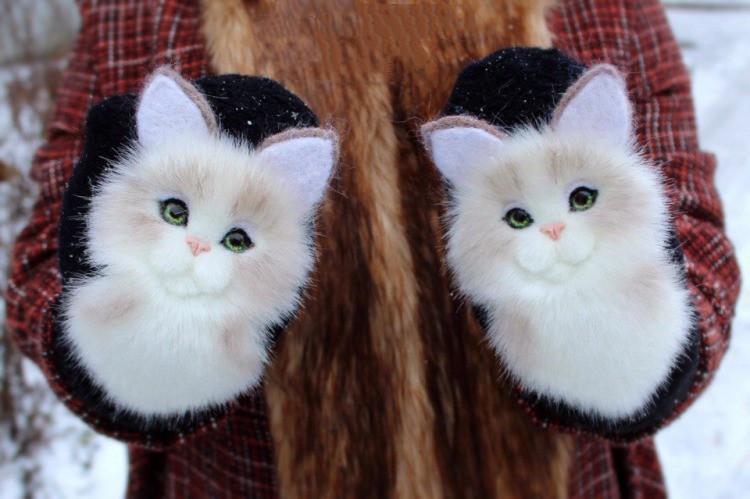 Mitaines animaux - un cadeau de mère en fille – Image 8