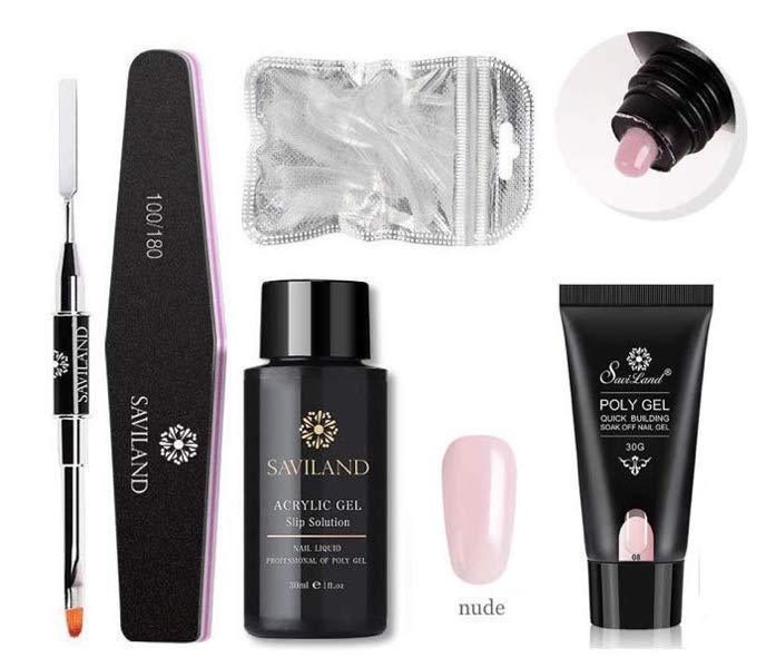 Gel ongles rose