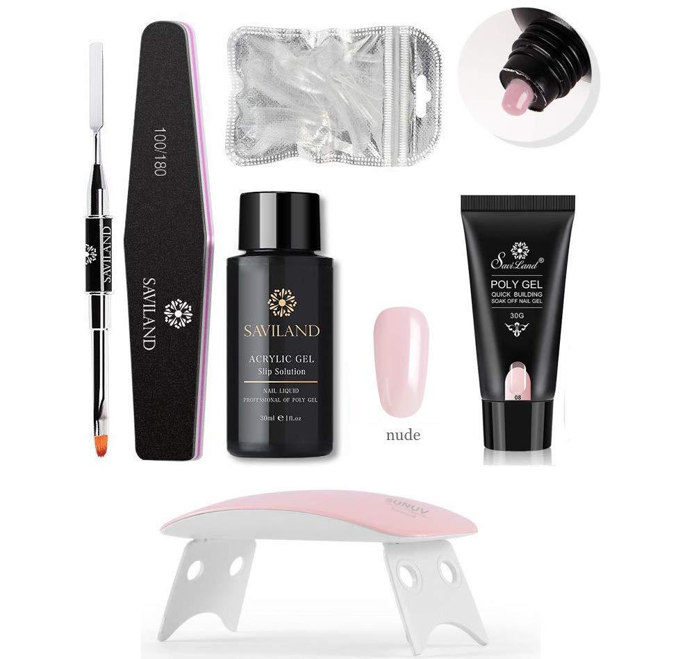 Gel ongles rose clair