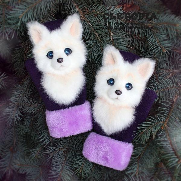 Mitaines animaux - un cadeau de mère en fille – Image 6